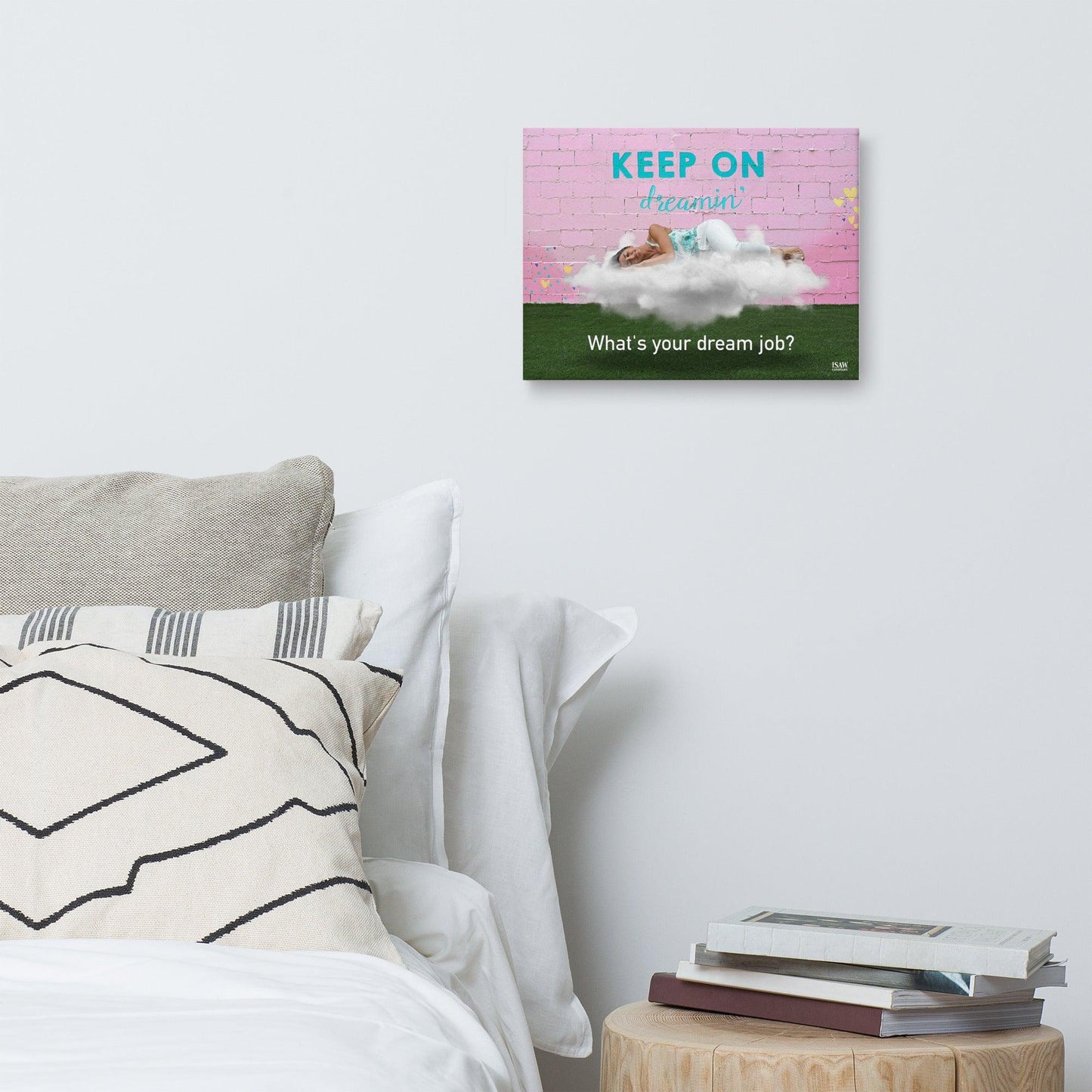 What's Your Dream Job - Canvas Print - iSAW Company