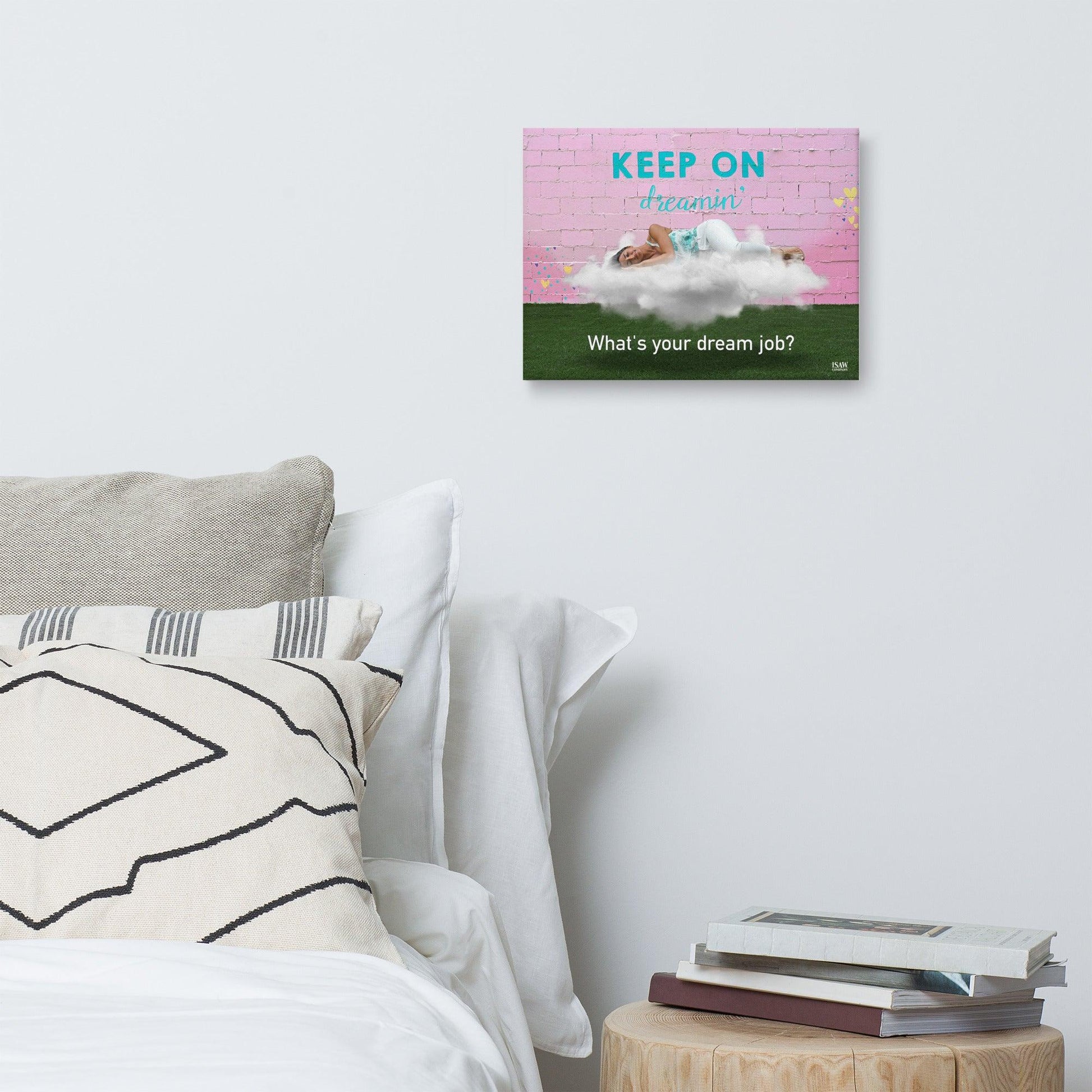 What's Your Dream Job - Canvas Print - iSAW Company