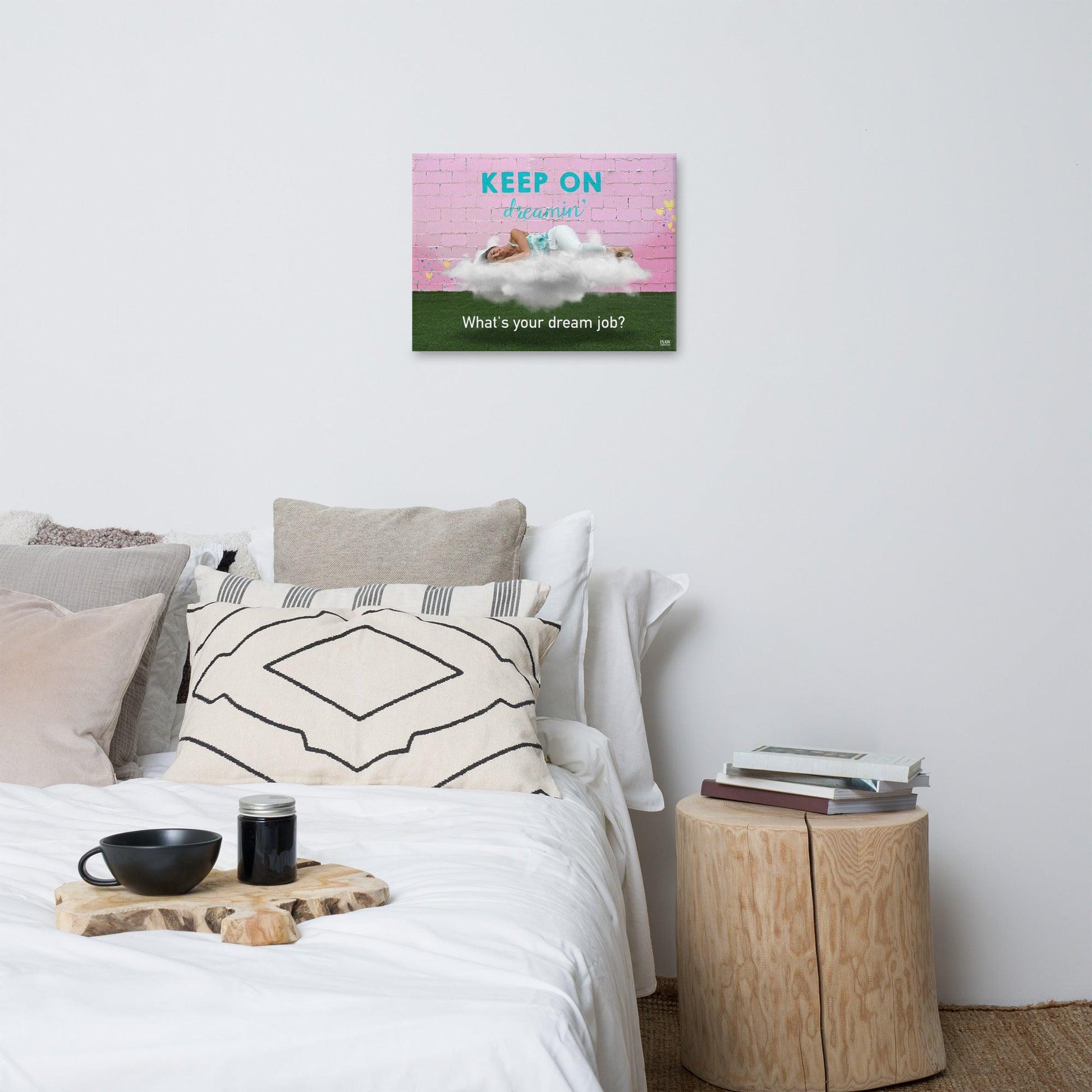 What's Your Dream Job - Canvas Print - iSAW Company