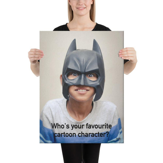 Who's Your Favourite Cartoon Character - Canvas Print - iSAW Company