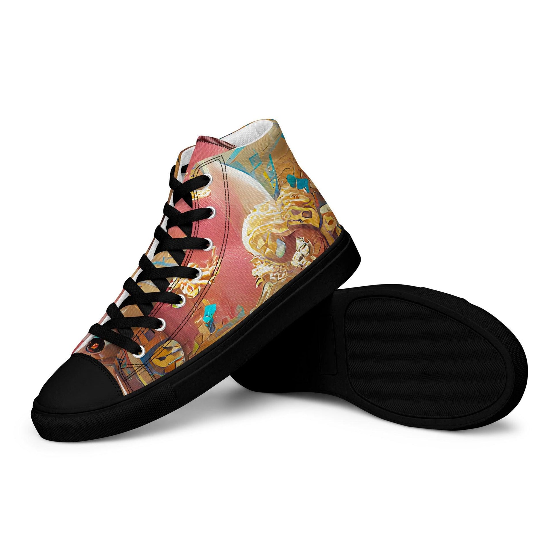 Huángdì - Womens High-Top Canvas Shoes - iSAW Company