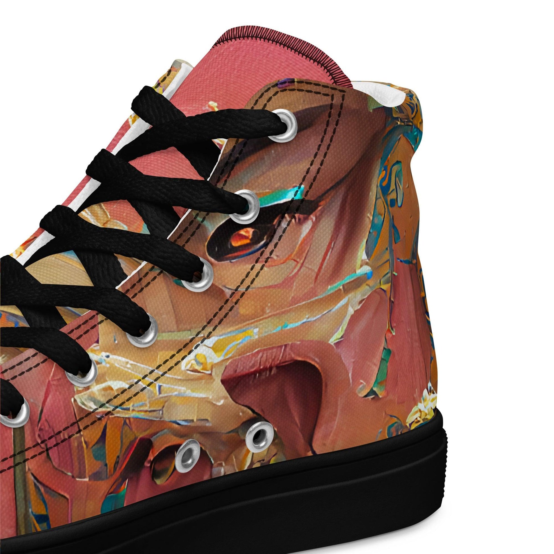 Huángdì - Womens High-Top Canvas Shoes - iSAW Company