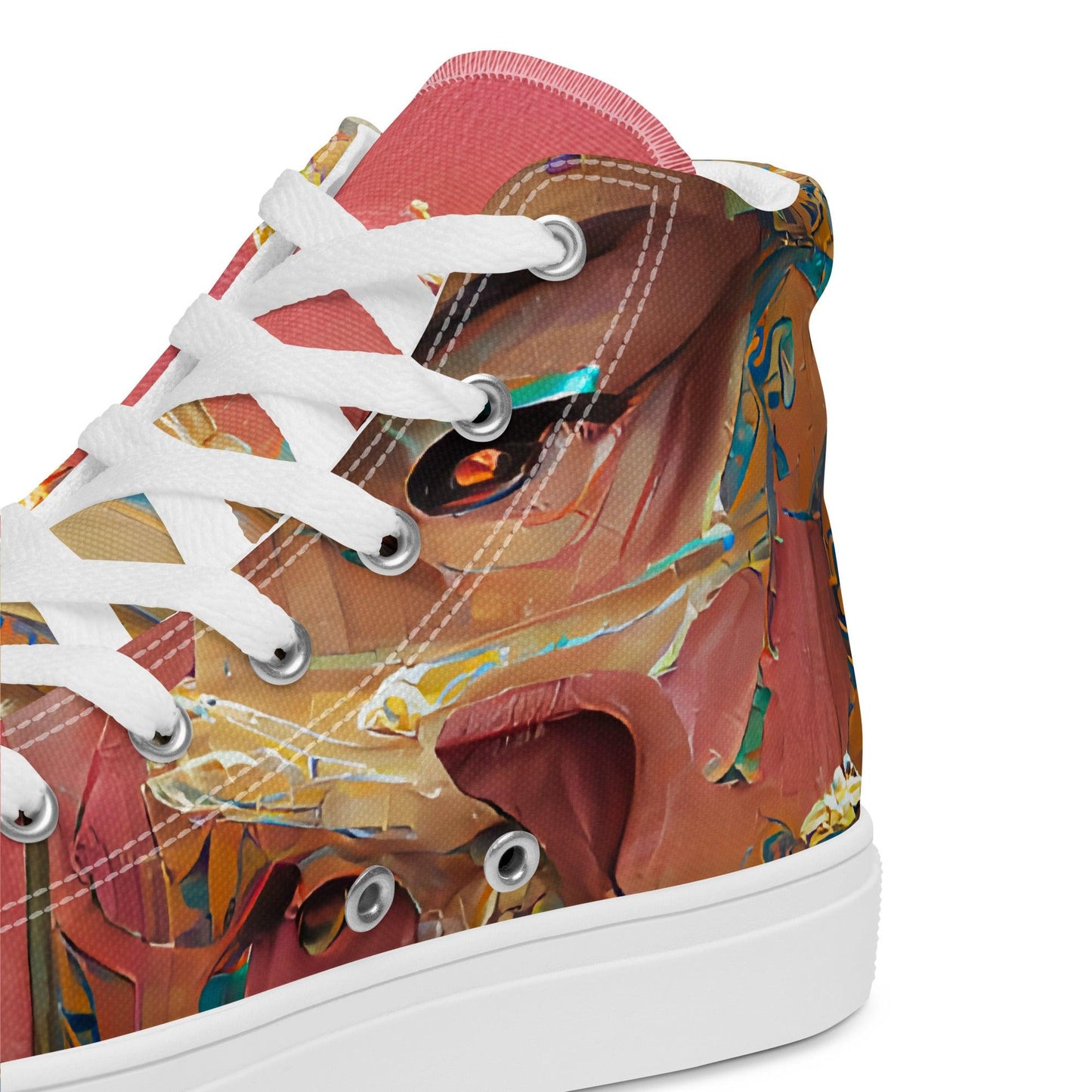 Huángdì - Womens High-Top Canvas Shoes - iSAW Company