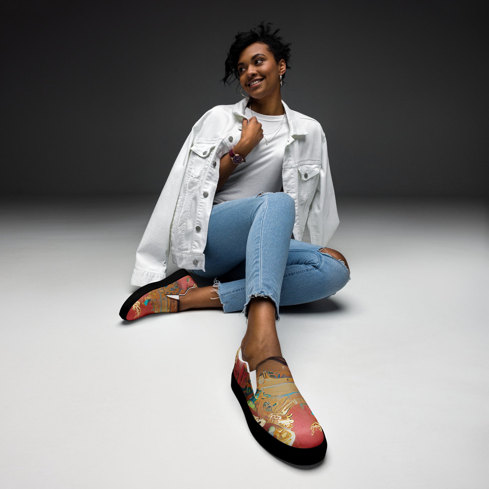 Huángdì - Womens Slip - On Canvas Shoes - iSAW Company
