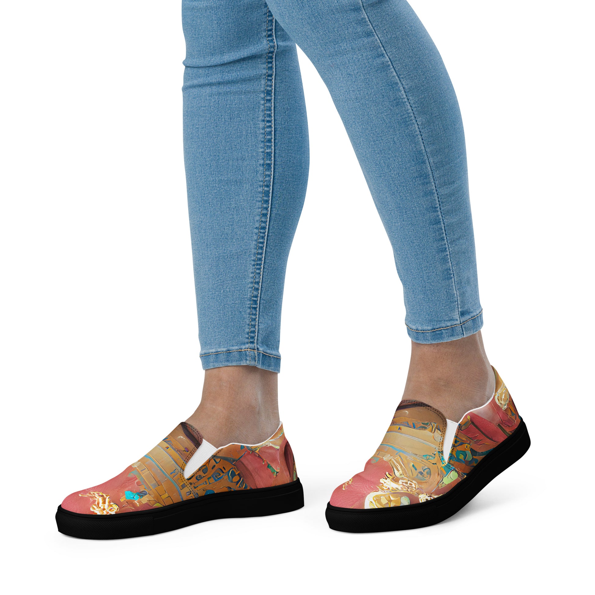 Huángdì - Womens Slip - On Canvas Shoes - iSAW Company