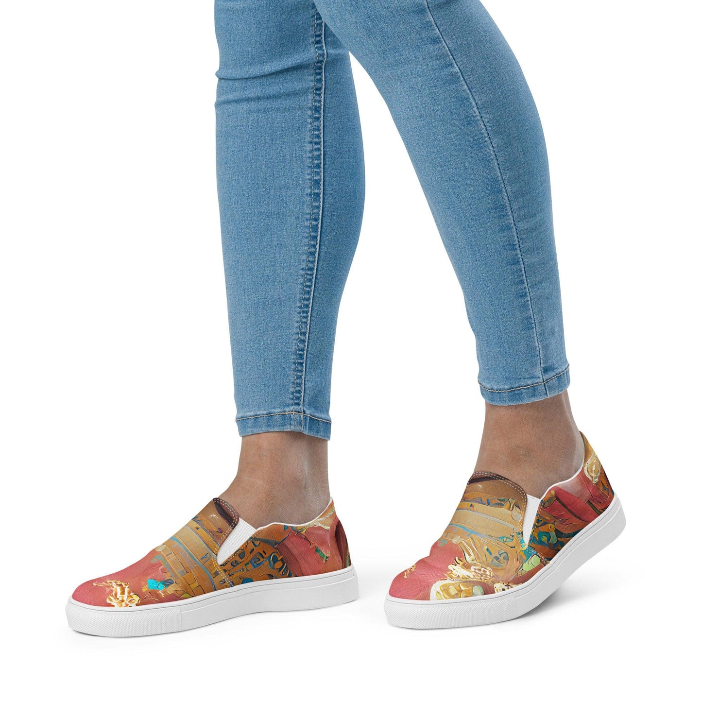 Huángdì - Womens Slip-On Canvas Shoes - iSAW Company