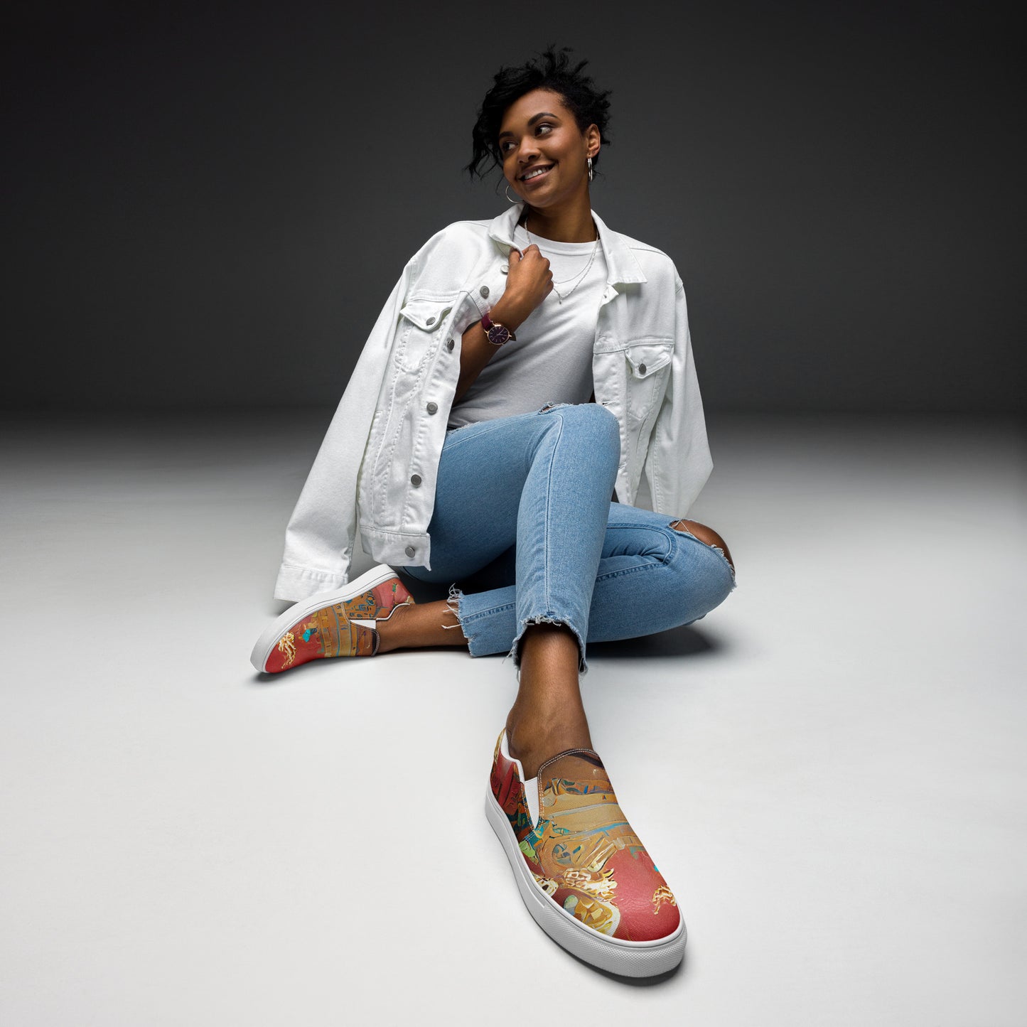 Huángdì - Womens Slip - On Canvas Shoes - iSAW Company