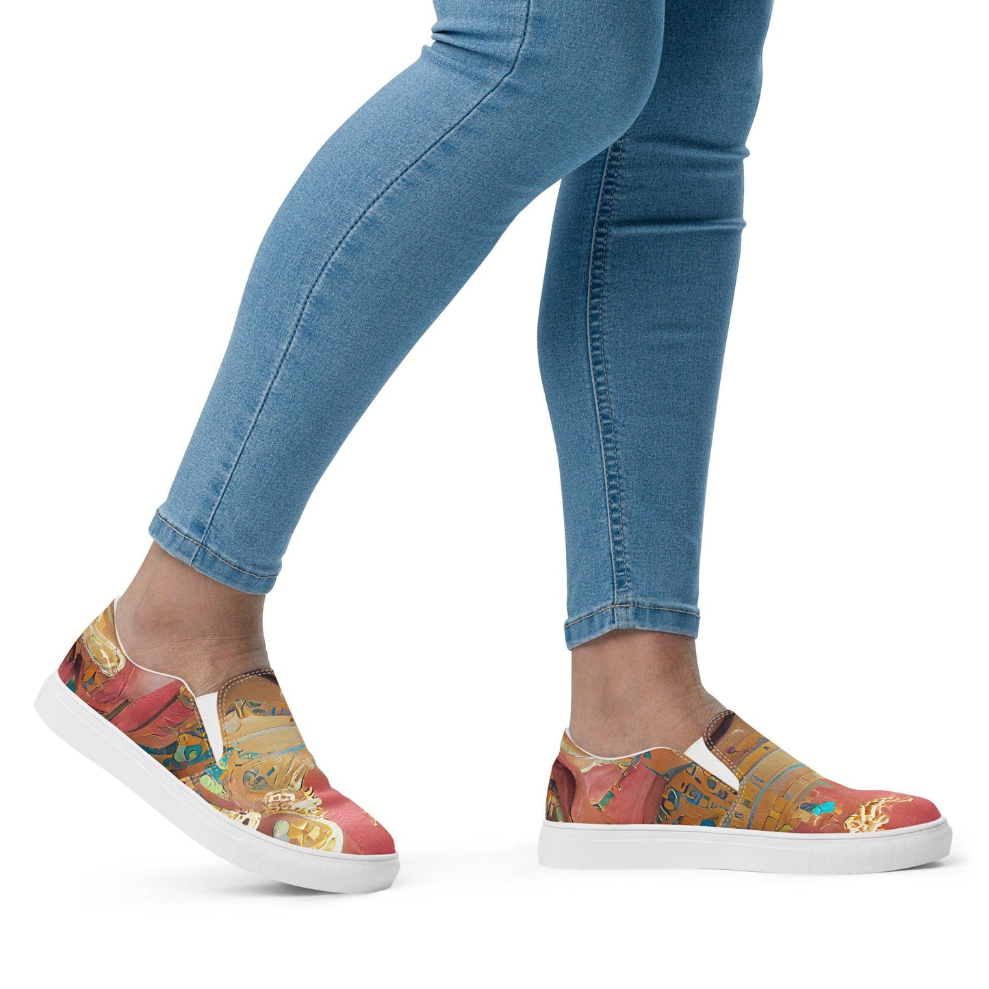 Huángdì - Womens Slip-On Canvas Shoes - iSAW Company