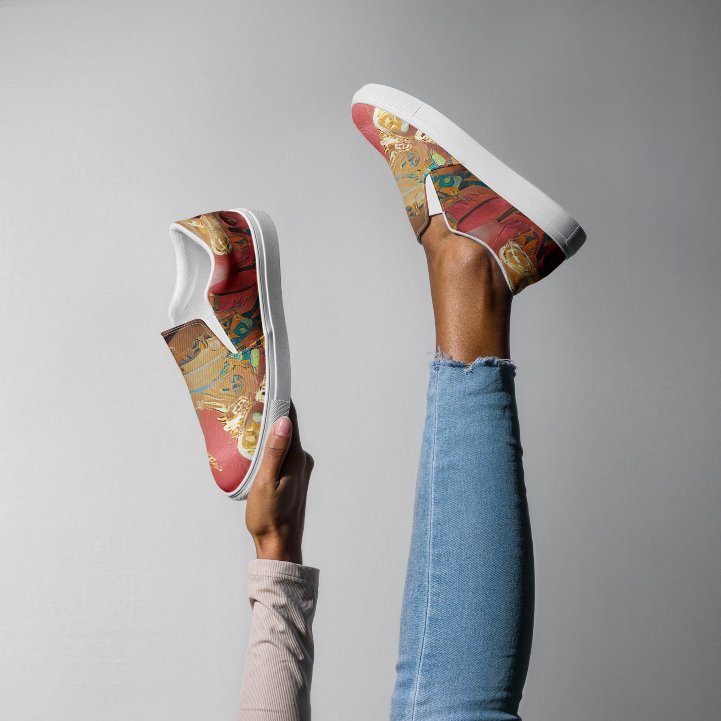 Huángdì - Womens Slip - On Canvas Shoes - iSAW Company