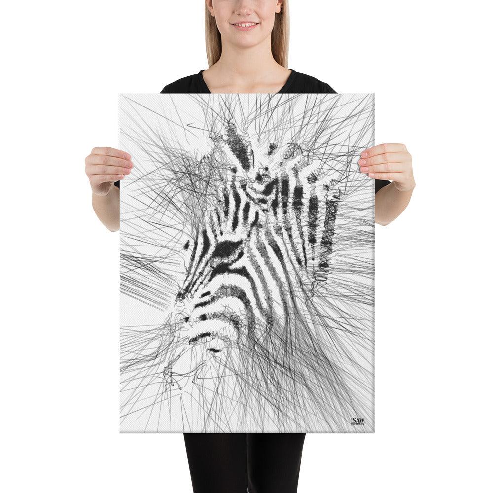 Zebrart - Canvas Print - iSAW Company