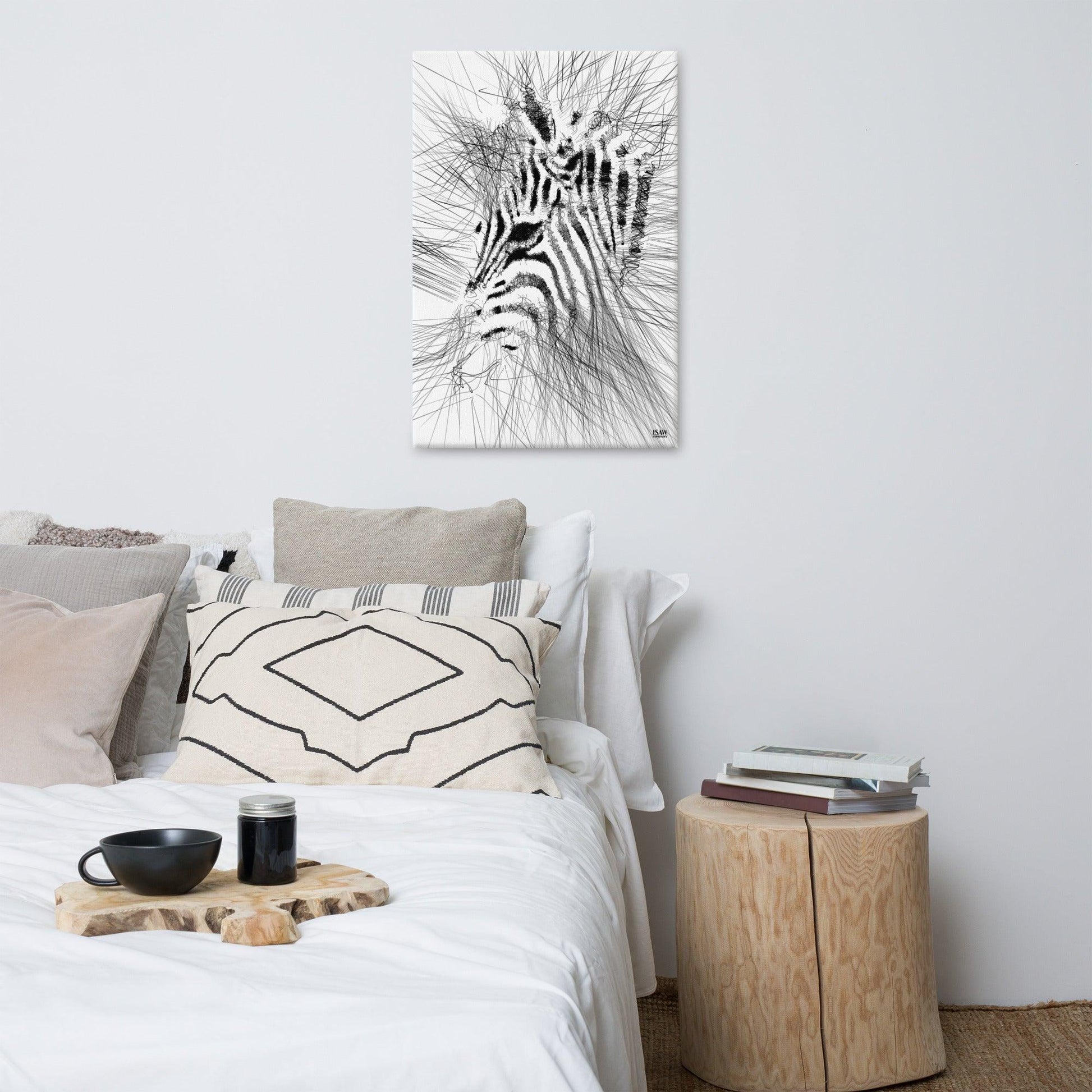 Zebrart - Canvas Print - iSAW Company