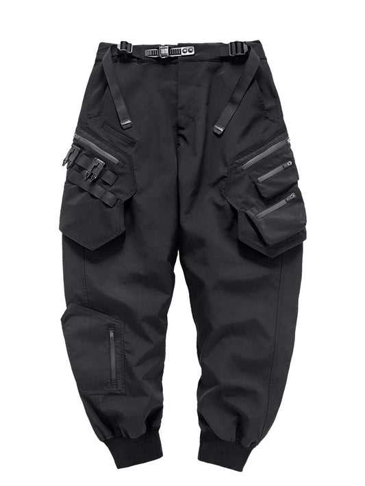 CX Matte Black Cargo Joggers - iSAW Company