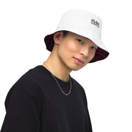 iSAW Reversible White Bucket Hat - iSAW Company