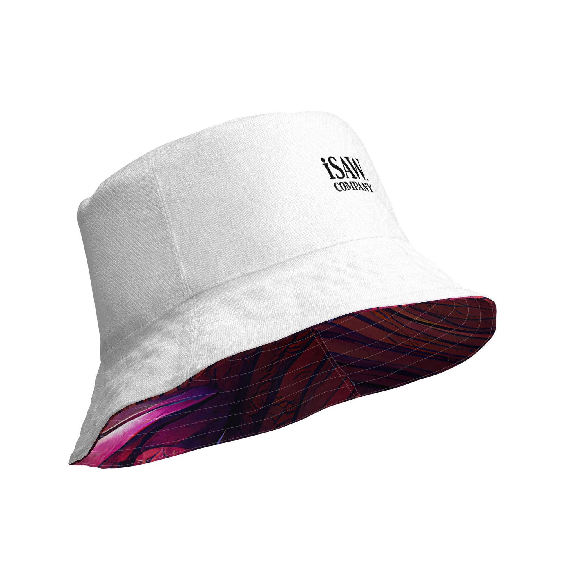 iSAW Reversible White Bucket Hat - iSAW Company