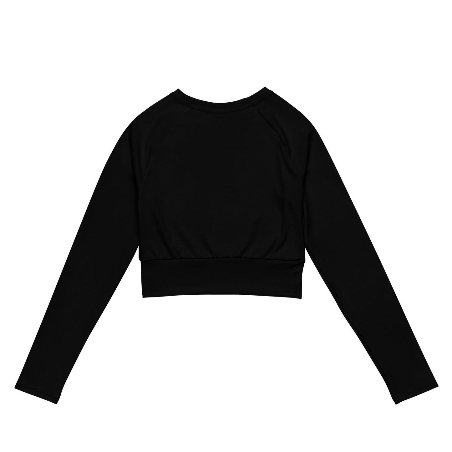 iSAW Womens Black Cropped Rash Guard - iSAW Company