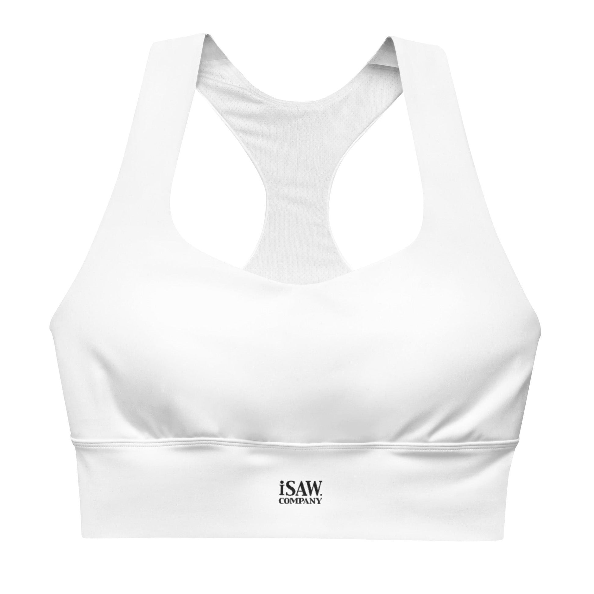 iSAW Womens White Sports Bra - iSAW Company