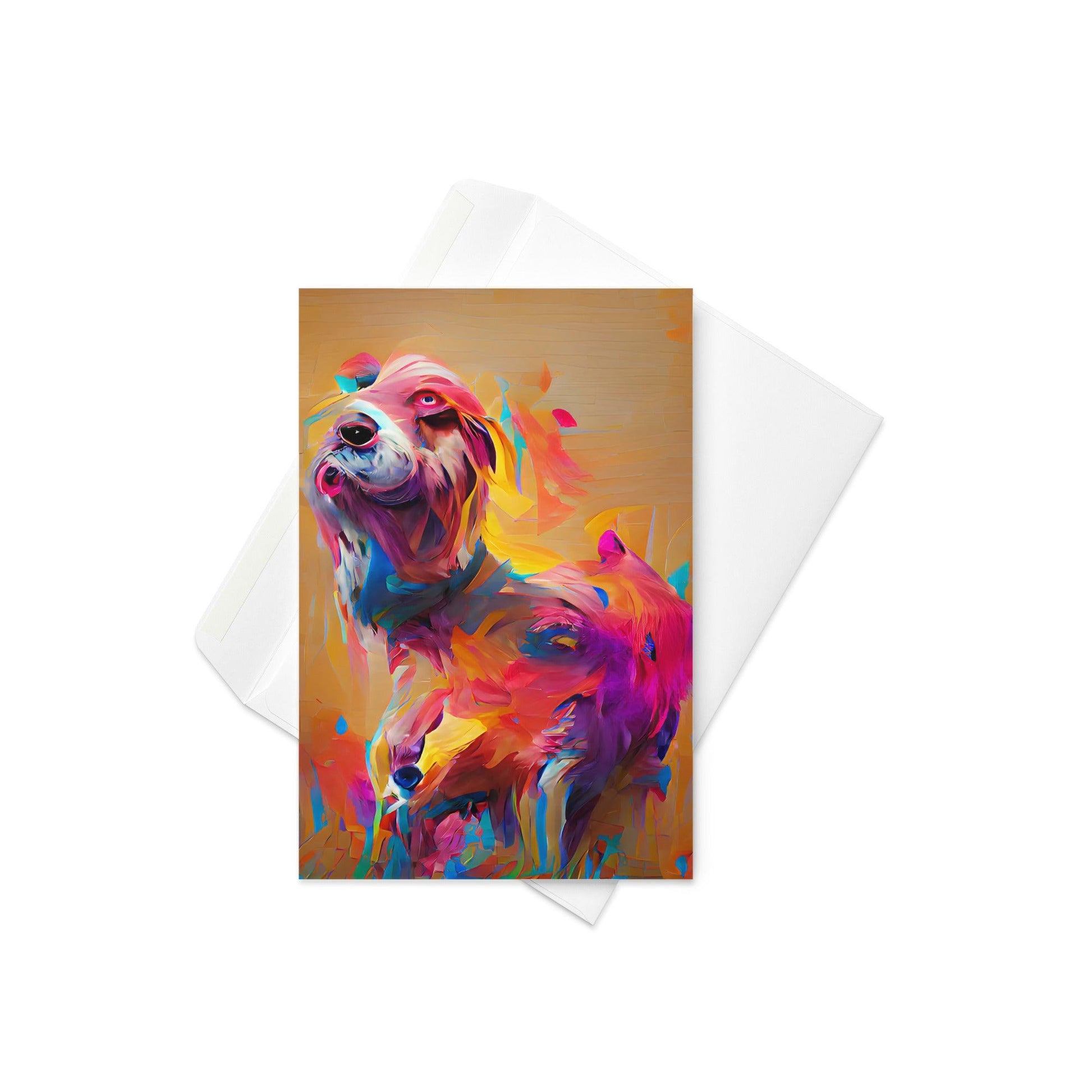 Picasso Pooch - Note Card - iSAW Company