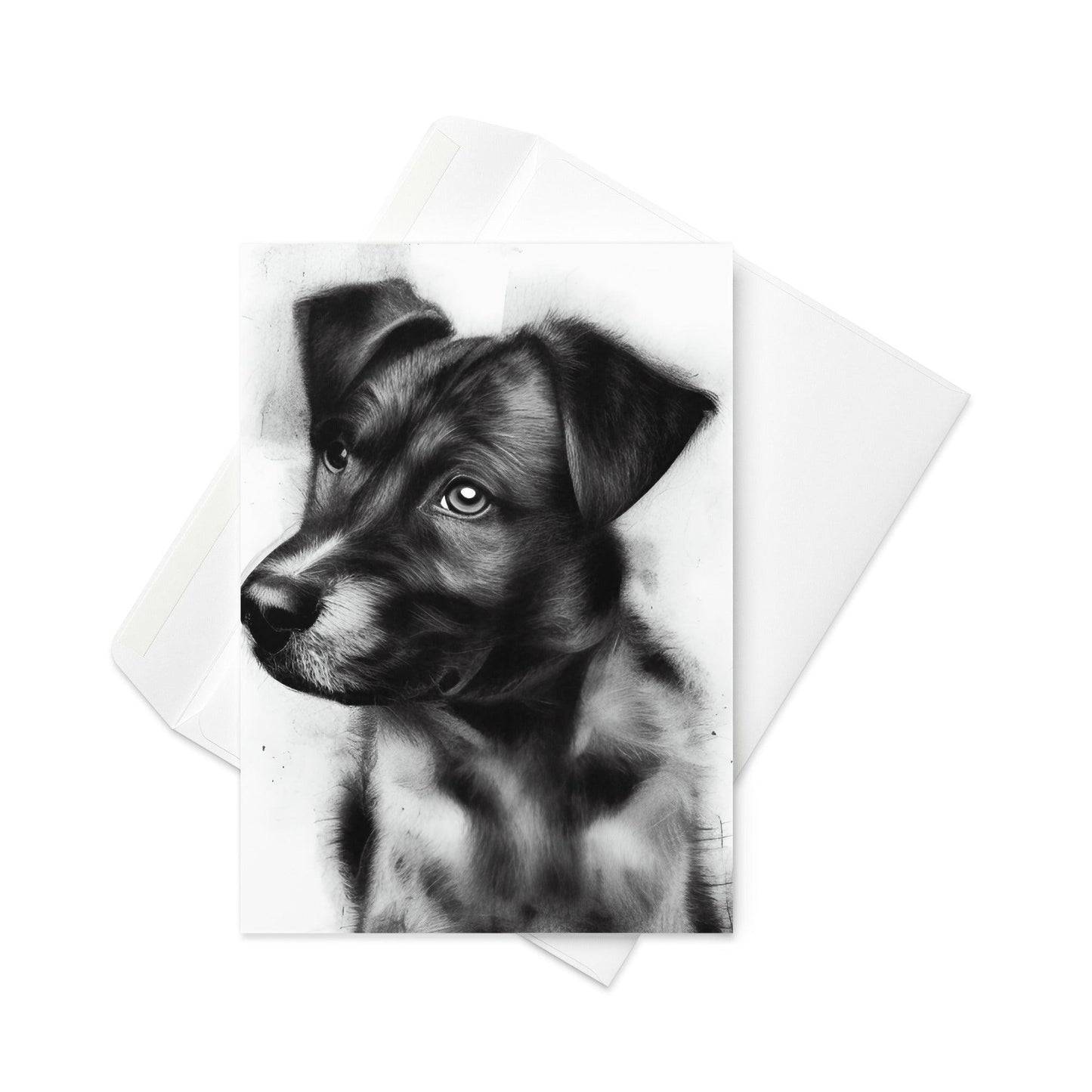 Puppy Love 1 - Note Card - iSAW Company