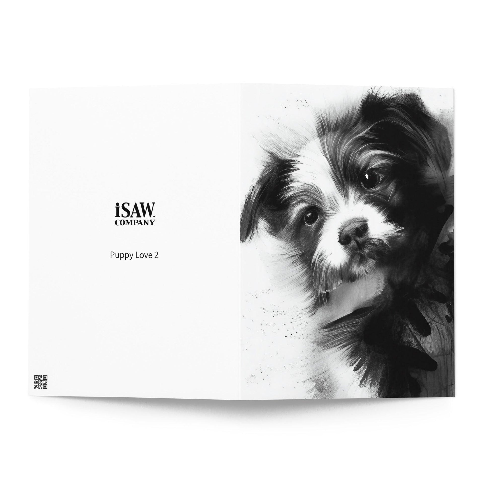 Puppy Love 2 - Note Card - iSAW Company