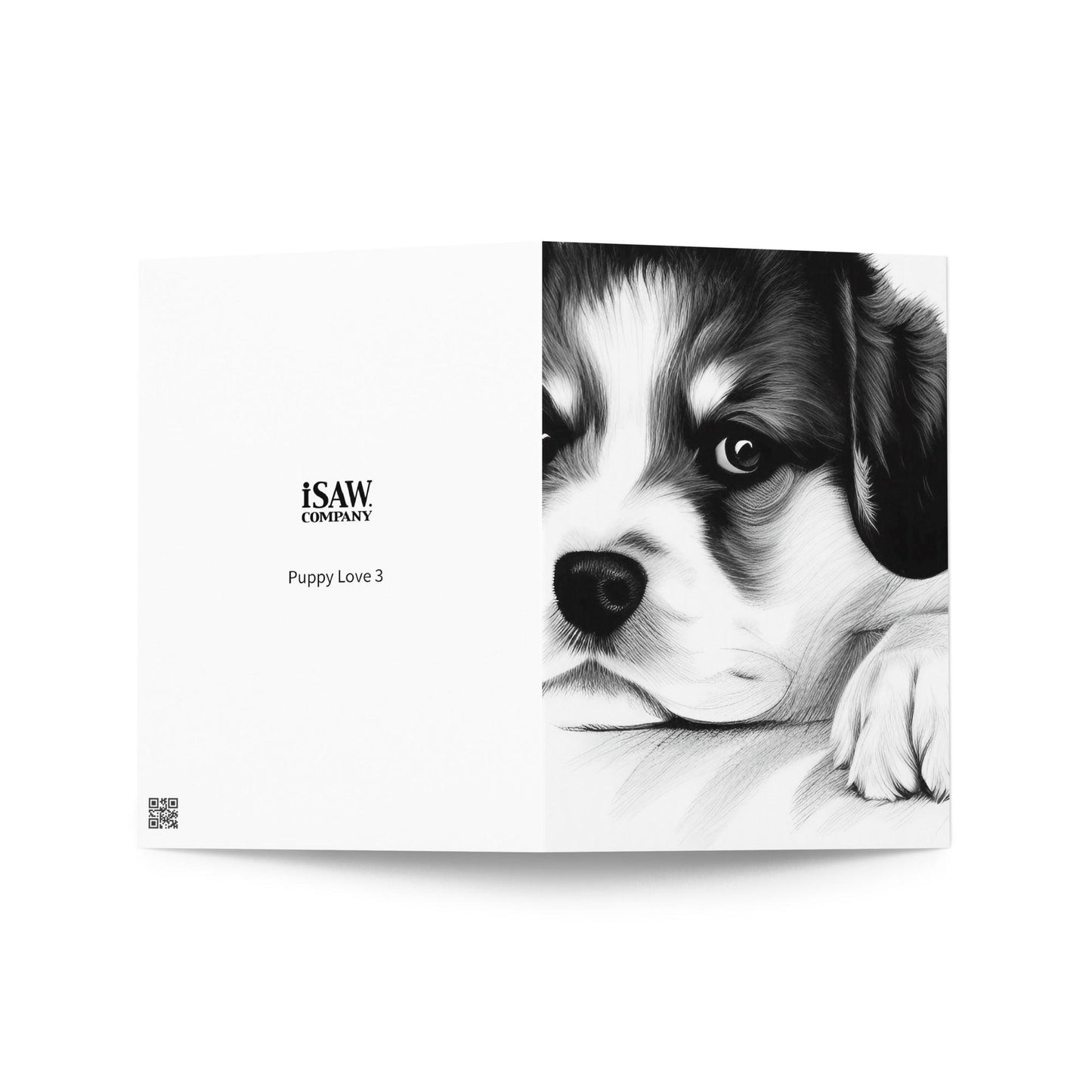 Puppy Love 3 - Note Card - iSAW Company