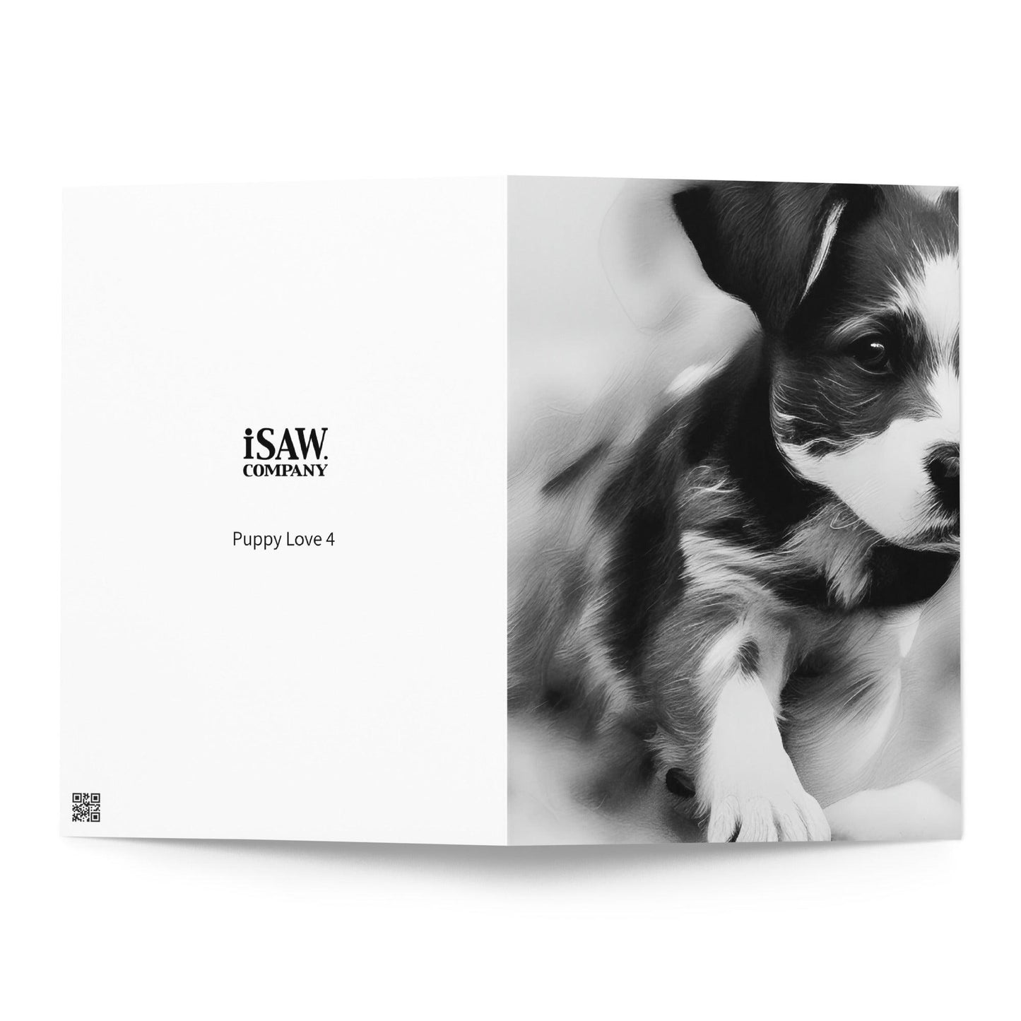 Puppy Love 4 - Note Card - iSAW Company