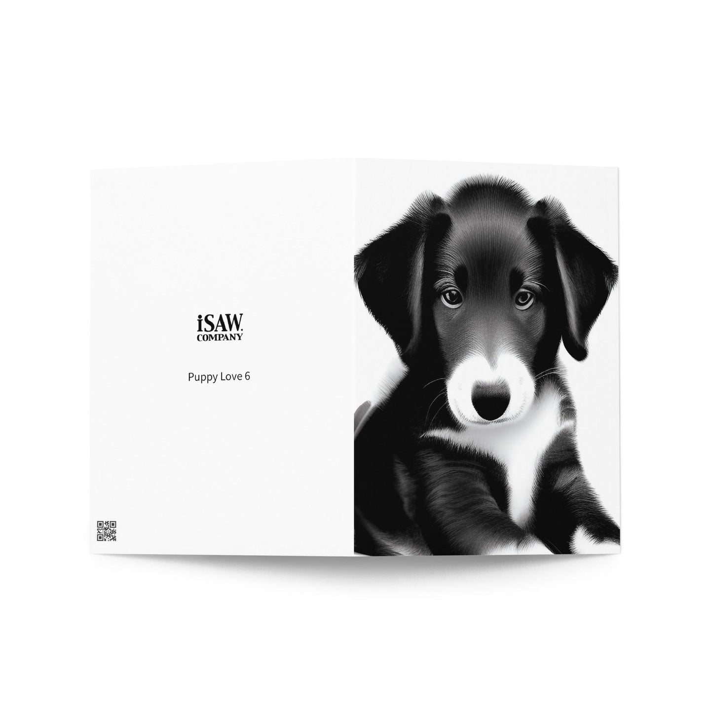 Puppy Love 6 - Note Card - iSAW Company
