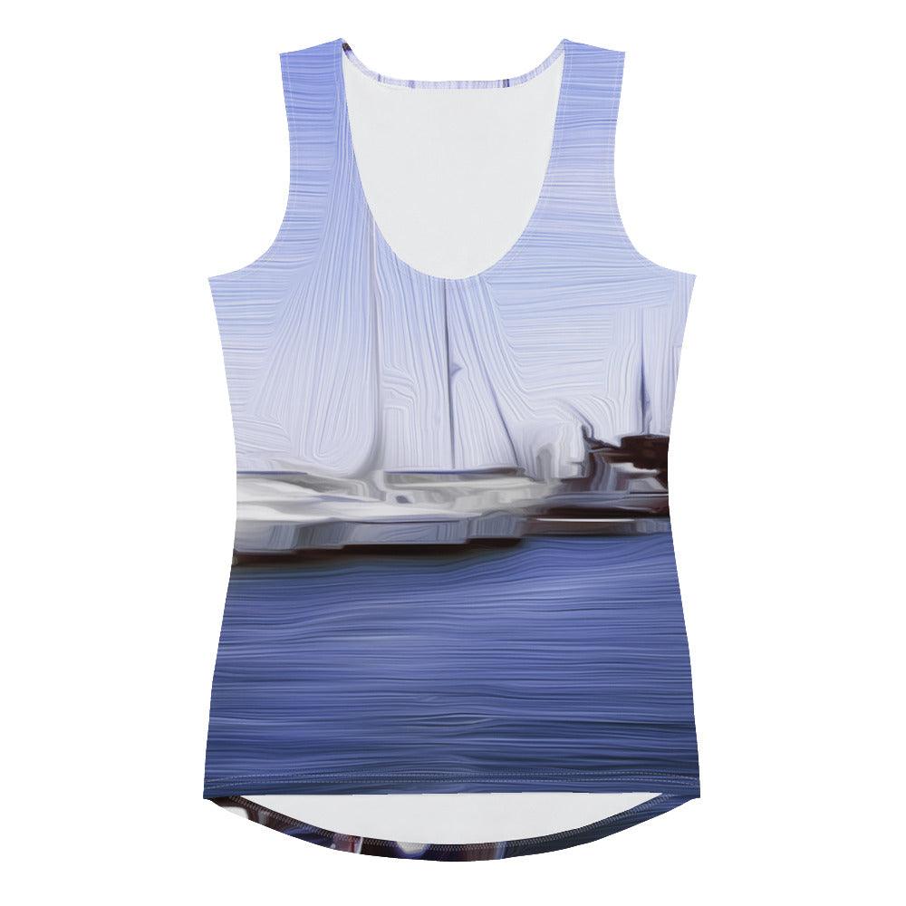 The Sleeping Yachts (at Afternoon) - Womens Tank Top - iSAW Company