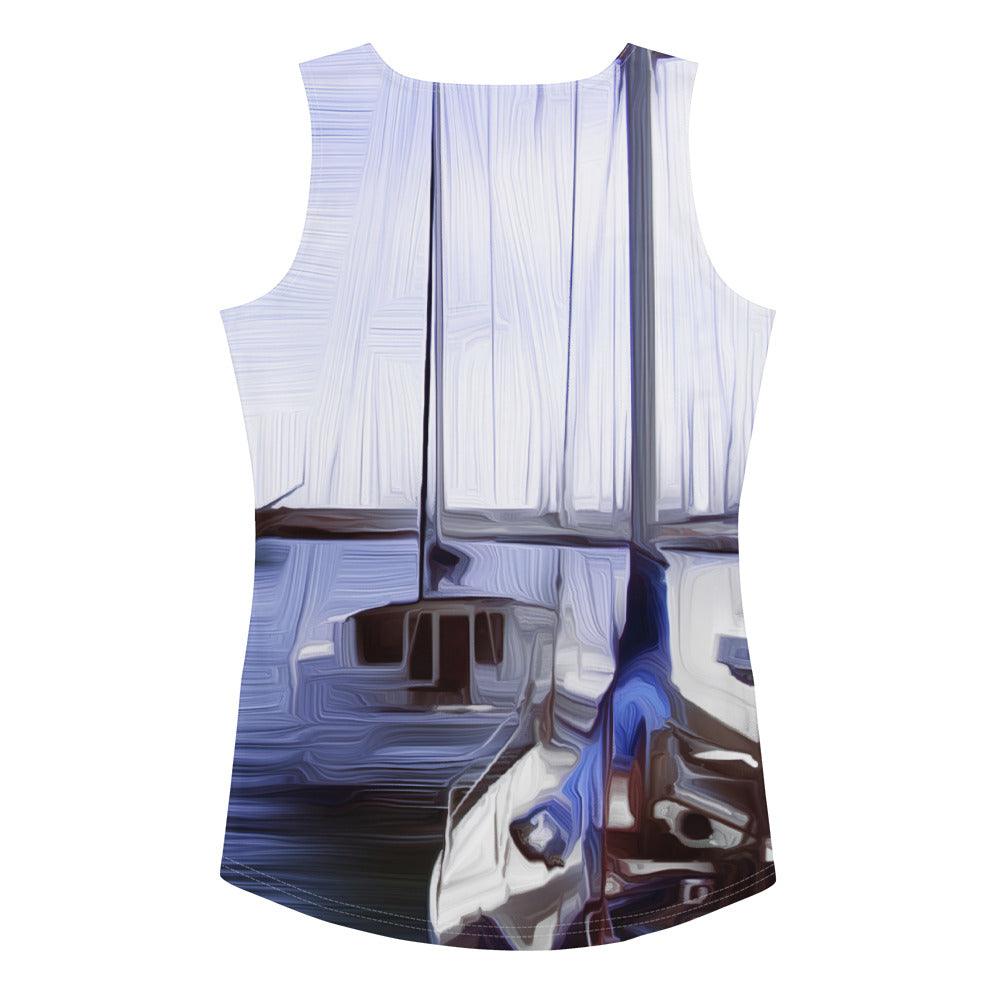 The Sleeping Yachts (at Afternoon) - Womens Tank Top - iSAW Company