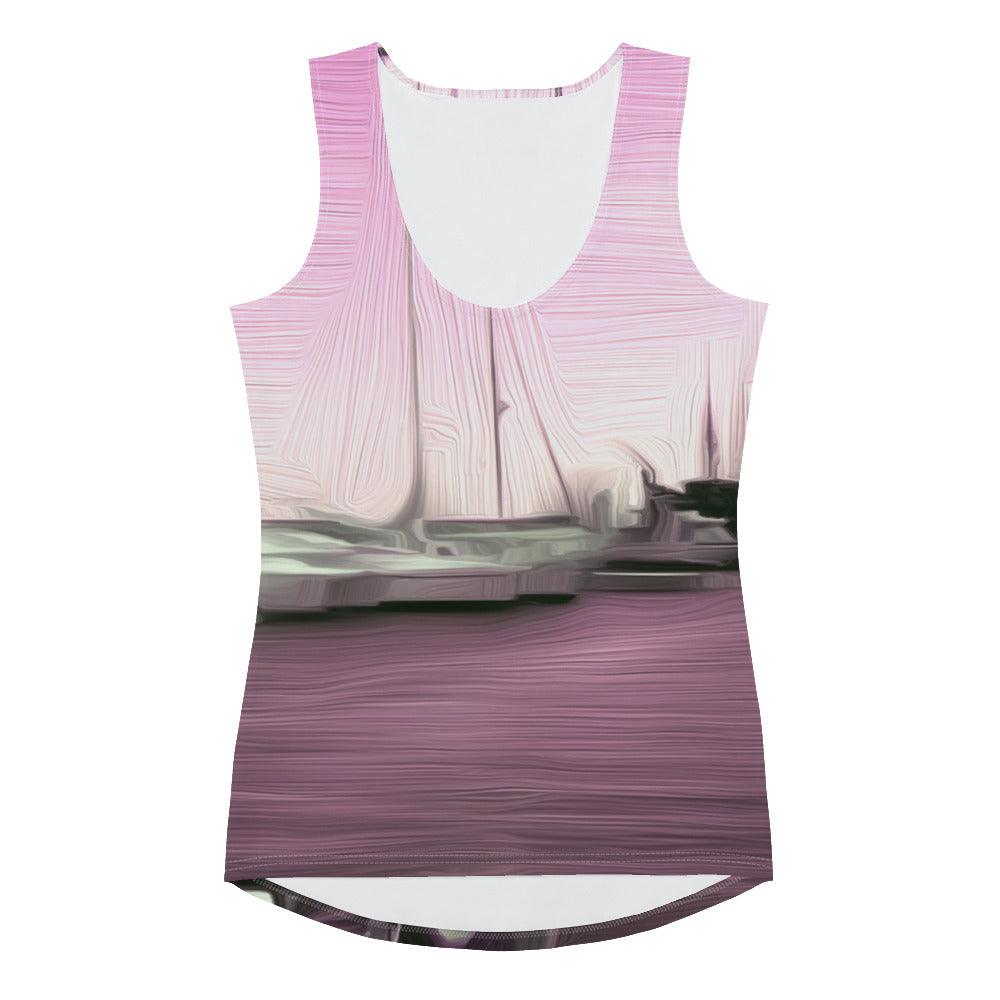 The Sleeping Yachts (at Evening) - Womens Tank Top - iSAW Company