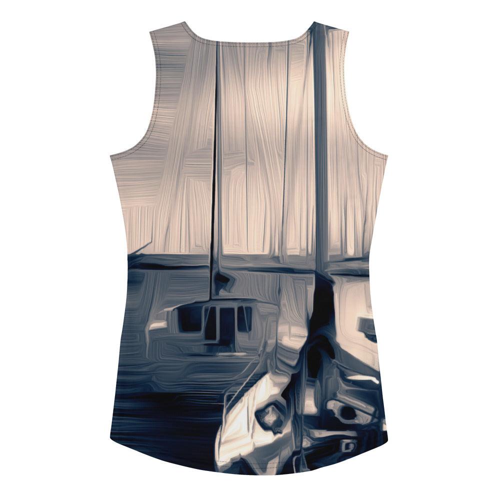 The Sleeping Yachts (at Sunrise) - Womens Tank Top - iSAW Company