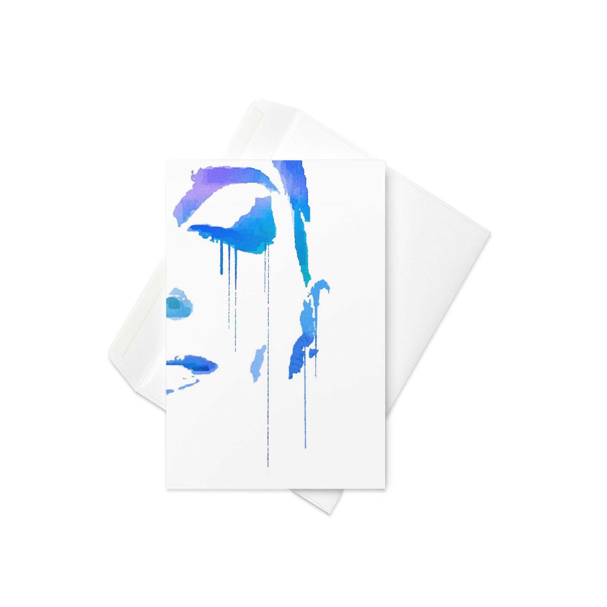 Tracks Of My Tears - Note Card - iSAW Company