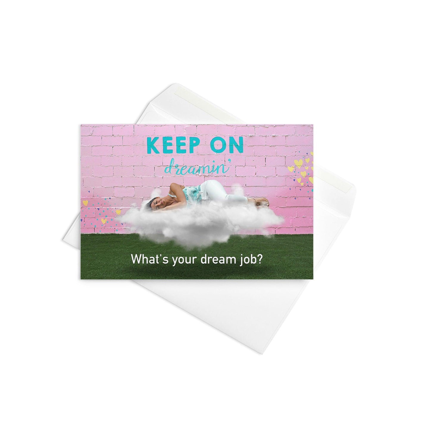 What's Your Dream Job - Note Card - iSAW Company